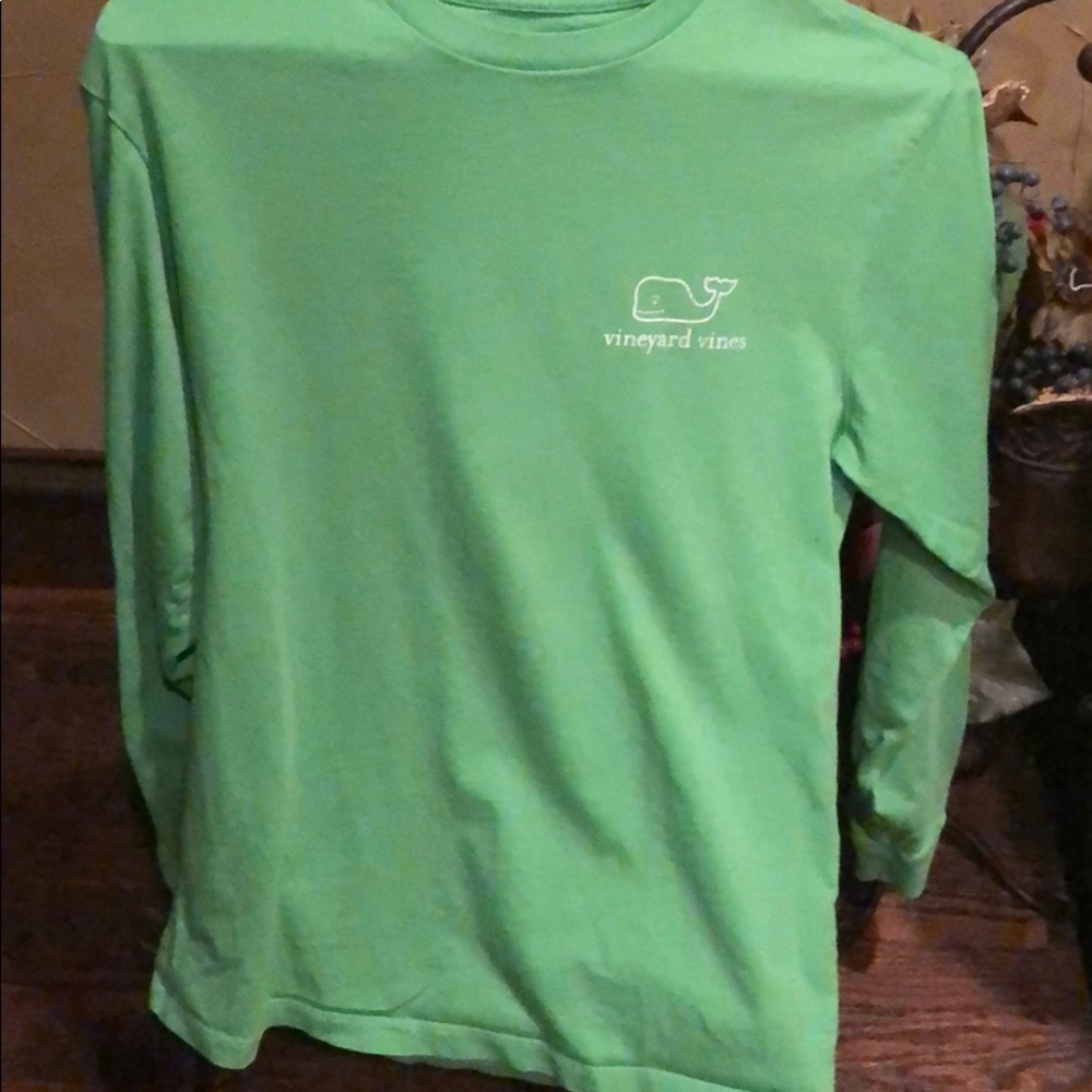 Vineyard Vines Santa long-sleeve cotton T-shirt